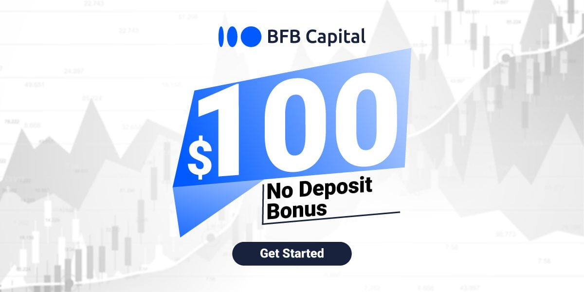 100 USD No Deposit Bonus Promotion by BFB Capital