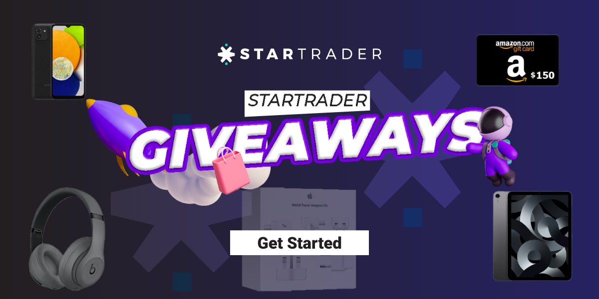 Achieve several rewards in the Startrader Giveaway