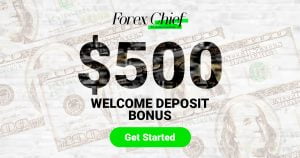 Get up to $500 Forex Welcome Bonus from ForexChief