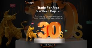 OxShare is offering a $30 No Deposit Bonus for new traders