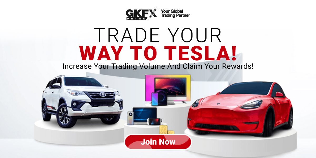 Forex New Trading bonus and win Tesla Model 6 from GKFXPrime