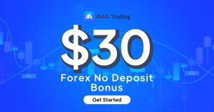 Forex New $30 No Deposit Bonus from AAA Trading