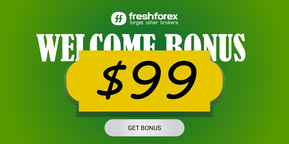 Get a $99 Welcome Bonus with Fresh Forex Now!