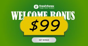 Get a $99 Welcome Bonus with Fresh Forex Now!