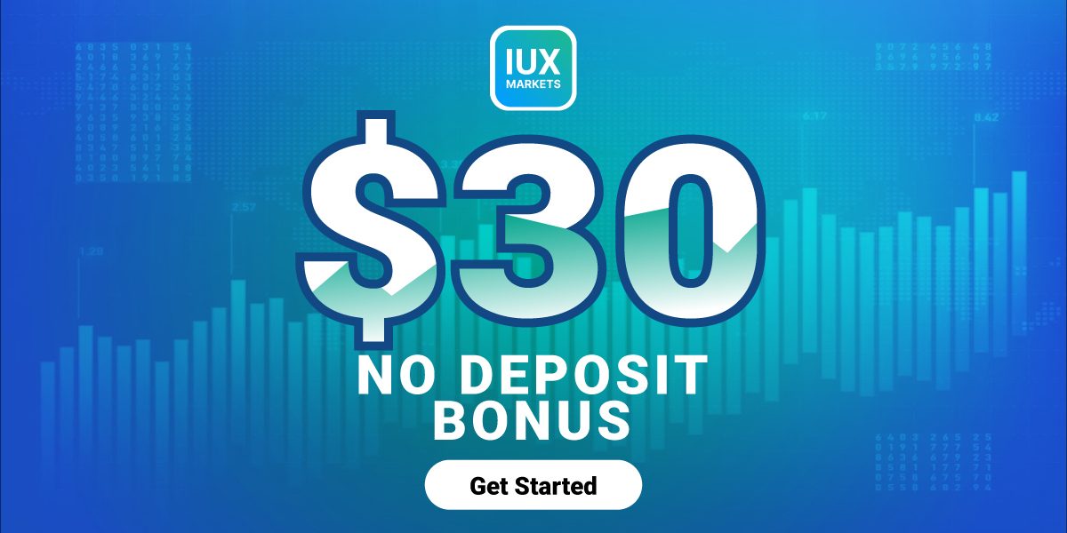 Get a $30 Welcome Standard Account No Deposit Bonus- IUX Markets