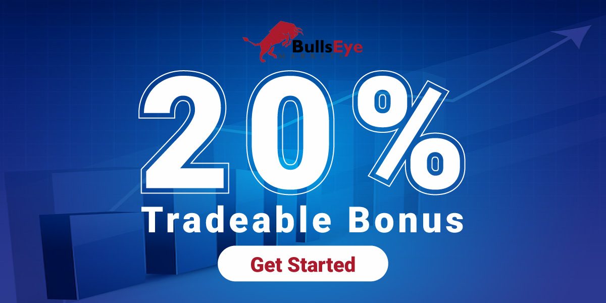 Forex 20% Tradable Bonus offered by BullsEye