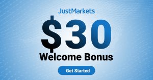 Get a JustMarkets $30 Welcome Bonus Forex!