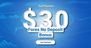 Forex Free $30 No Deposit Bonus New by JustMarkets!