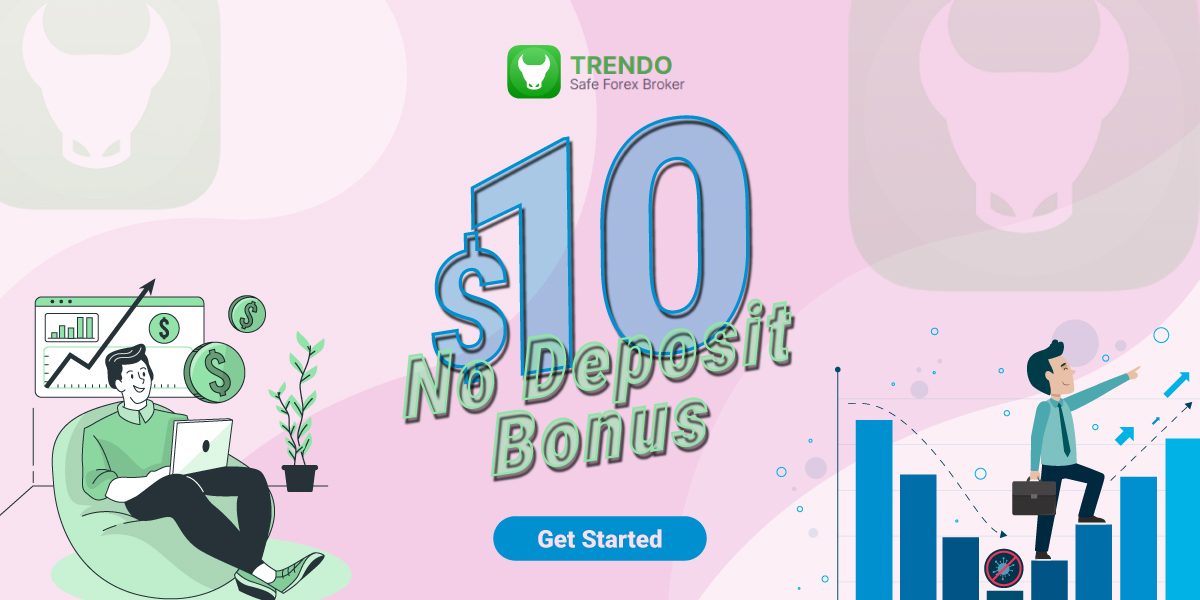 Referral promotion of a $10 No Deposit Bonus from Trendo