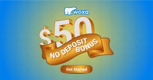 $50 No Deposit Account Opening Bonus at Woxa Today!