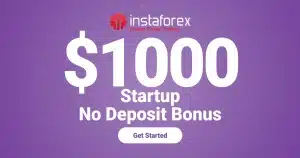 Startup Forex 1000 USD No Deposit Bonus by InstaForex