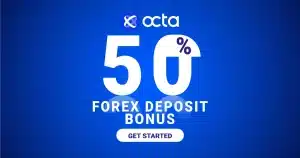 Octa 50% Forex Deposit Bonus