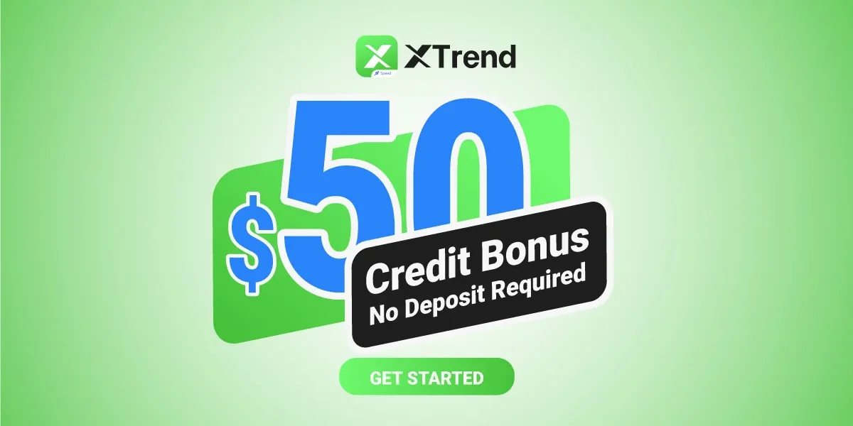 Forex New $50 No Deposit Bonus offered by XTrend Speed