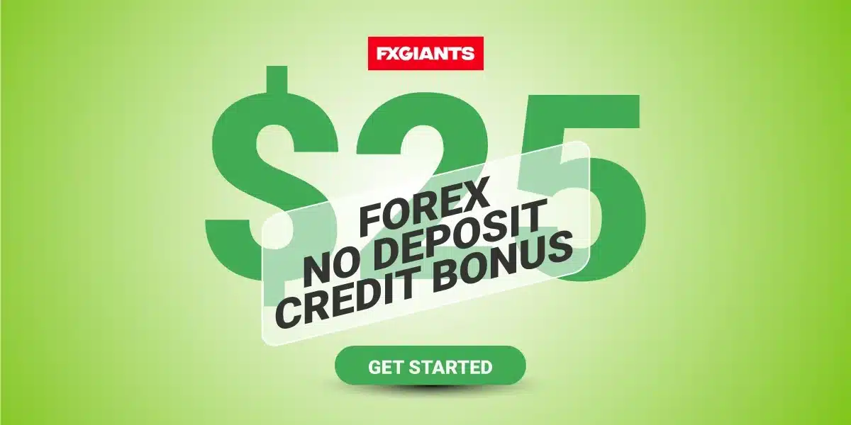 FXGiants $25 No Deposit Credit Bonus