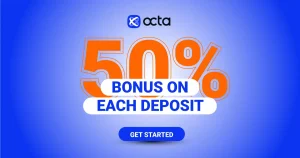 OctaFX New Forex 50% Deposit Bonus for All Traders