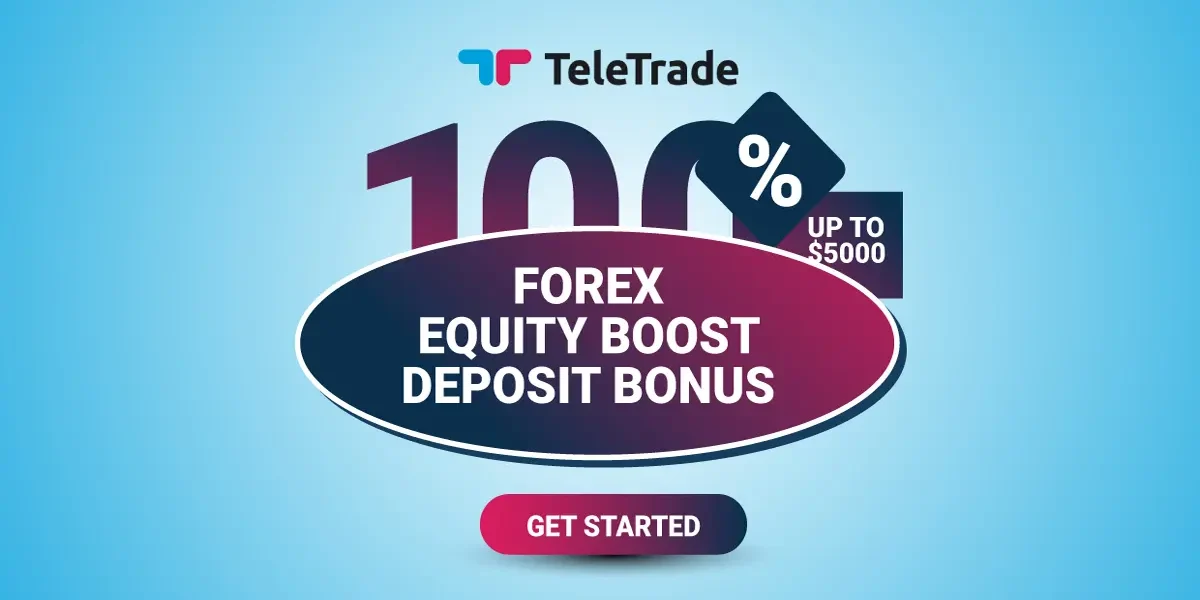 Teletrade offers a New 100% Equity Boost Bonus