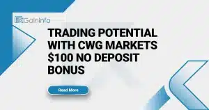 CWG Markets $100 No Deposit Bonus
